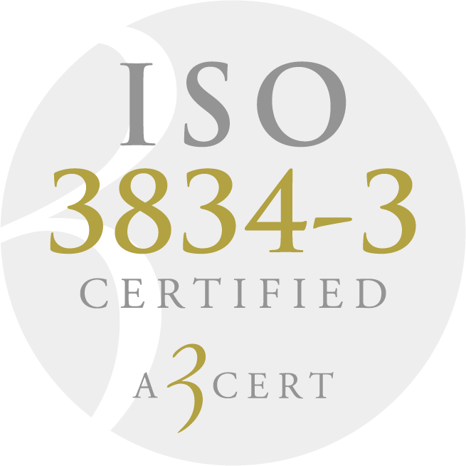 A3CERT ISO 3834